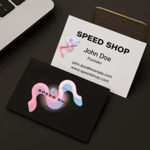 bussines card one side only design